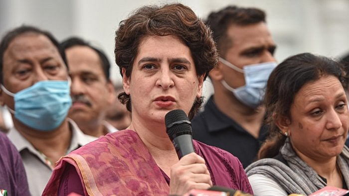 AICC General Secretary Priyanka Gandhi. Credit: PTI Photo
