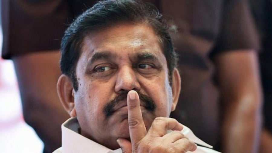 Edappadi K Palaniswami file photo. Credit: PTI Photo