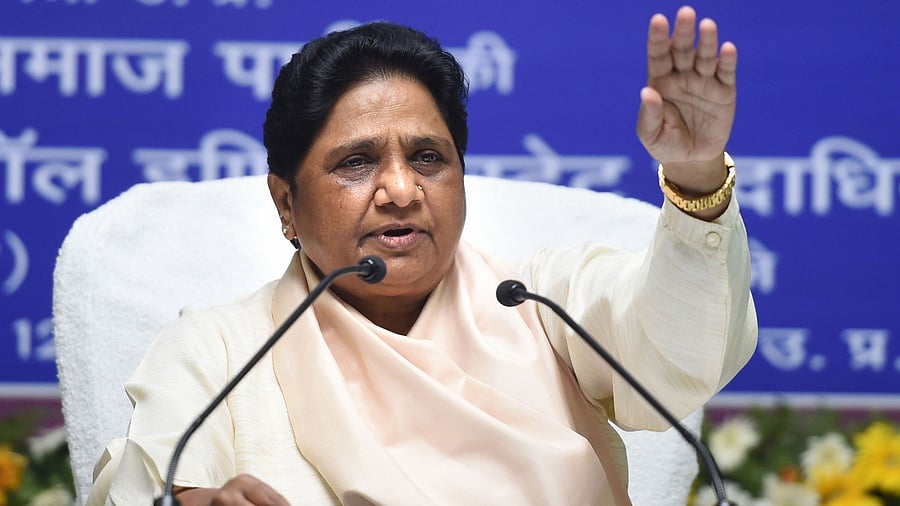 Bahujan Samaj Party chief Mayawati. Credit: PTI file photo