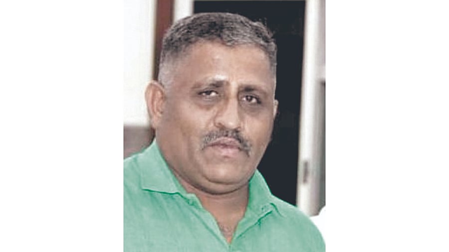 Late RTI activist Venkatesh. Credit: Special Arrangement