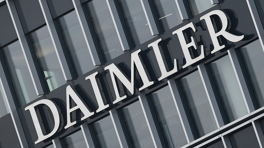 Mercedes-Benz maker Daimler AG. Credit: AFP Photo