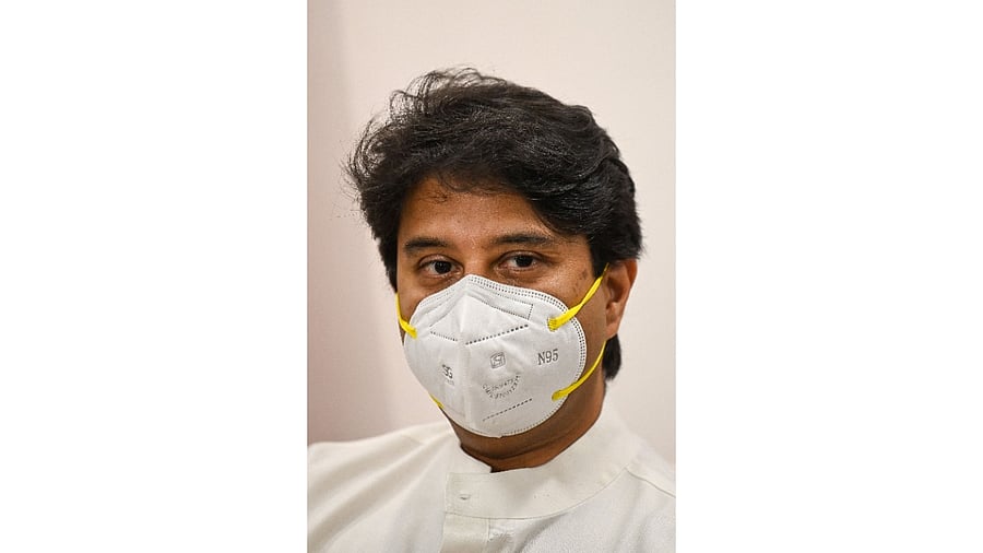 Union civil aviation Minister Jyotiraditya Scindia. Credit: AFP Photo