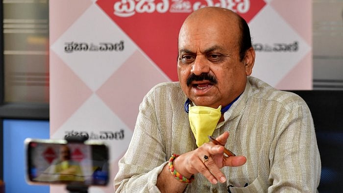 Karnataka Home Minister Basavaraj Bommai. Credit: DH File Photo