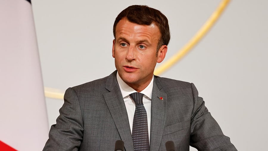 French President Emmanuel Macron. Credit: Reuters Photo