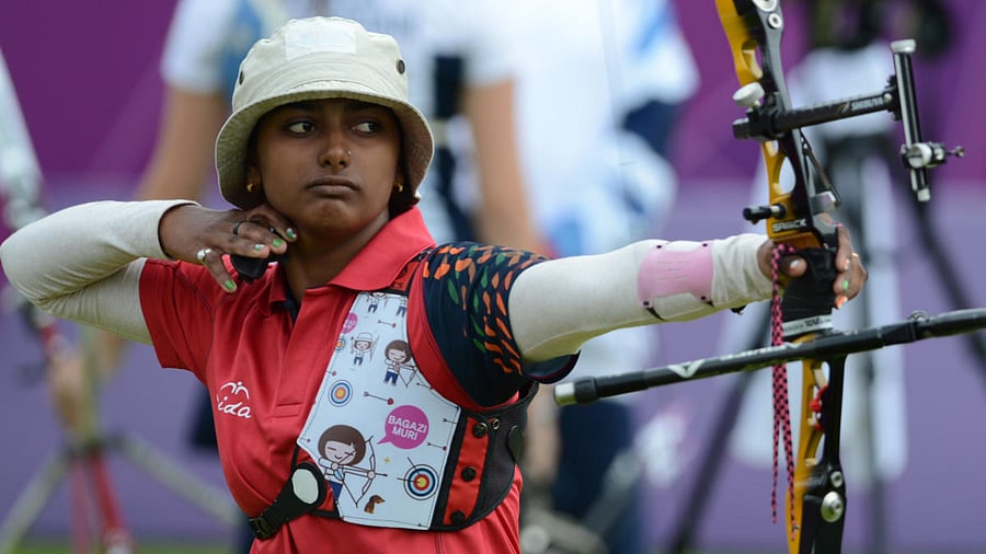 Deepika Kumari. Credit: DH Photo