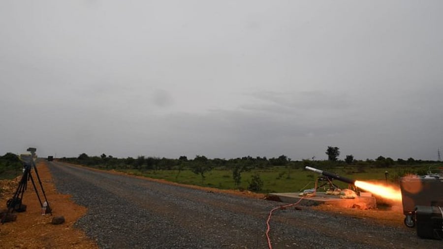 DRDO's Man-Portable Anti-Tank Guided Missile (MPATGM). Credit: DRDO