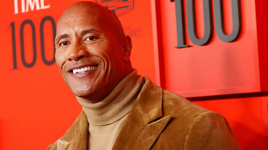 Hollywood star Dwayne Johnson. Credit: Reuters File Photo