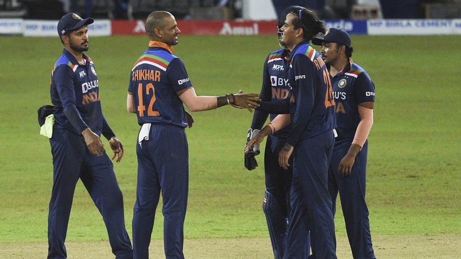 Indian players during third ODI against Sri Lanka. Credit: AFP Photo