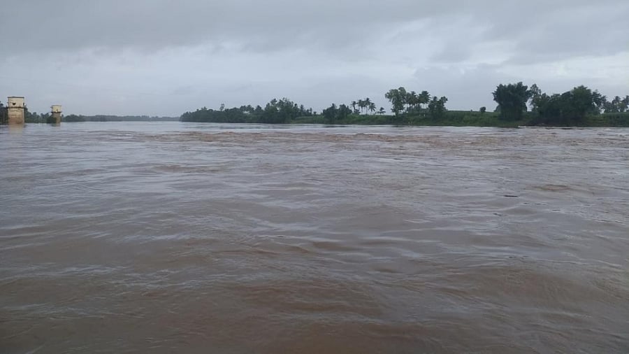 Krishna river. Credit: DH Photo