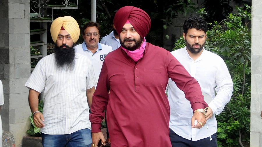 Navjot Singh Sidhu. Credit: PTI Photo
