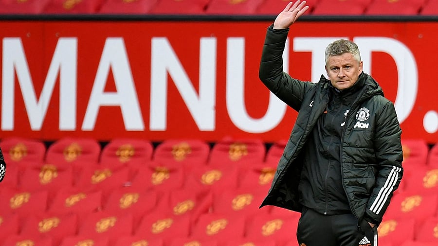 Manchester United manager Ole Gunnar Solskjaer. Credit: AFP File Photo