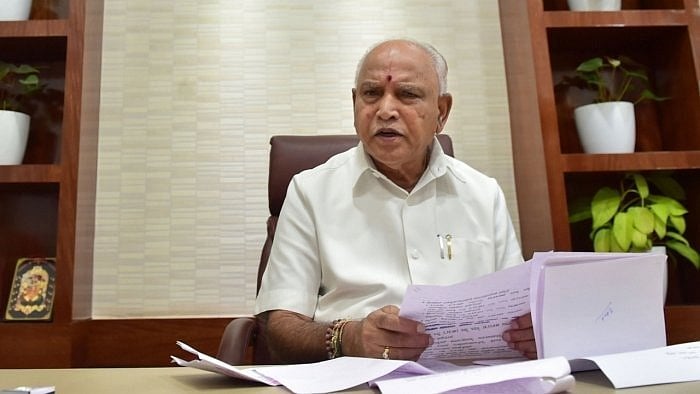 Karnataka Chief Minister B S Yediyurappa. Credit: PTI Photo