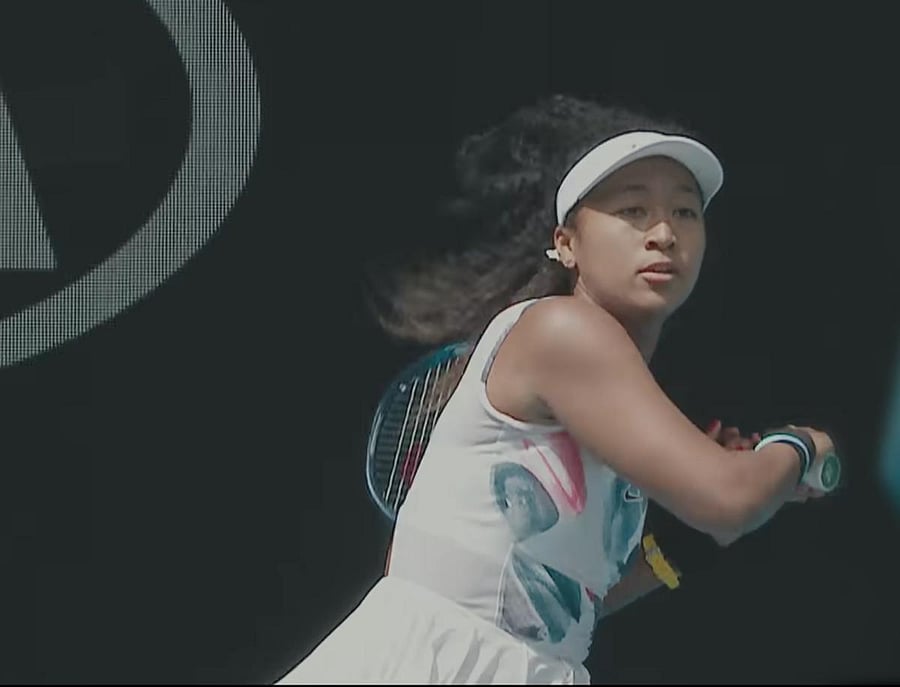 The documentary shows how an introvert Naomi Osaka becomes a global tennis star.