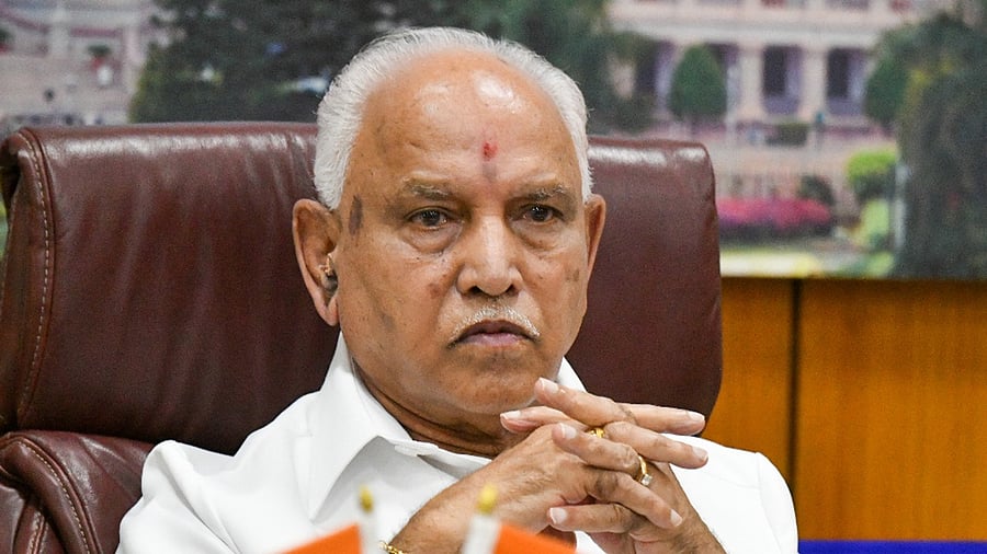 Karnataka CM B S Yediyurappa. Credit: CMO Karnataka