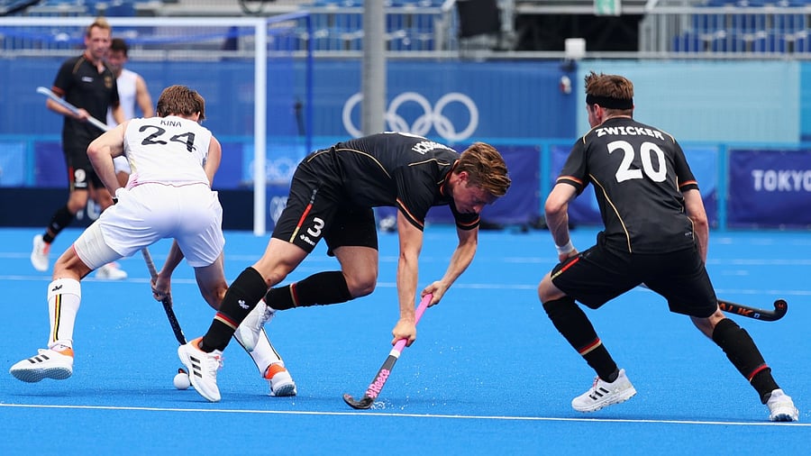 Germany v Belgium - Oi Hockey Stadium, Tokyo. Credit: Reuters Photo
