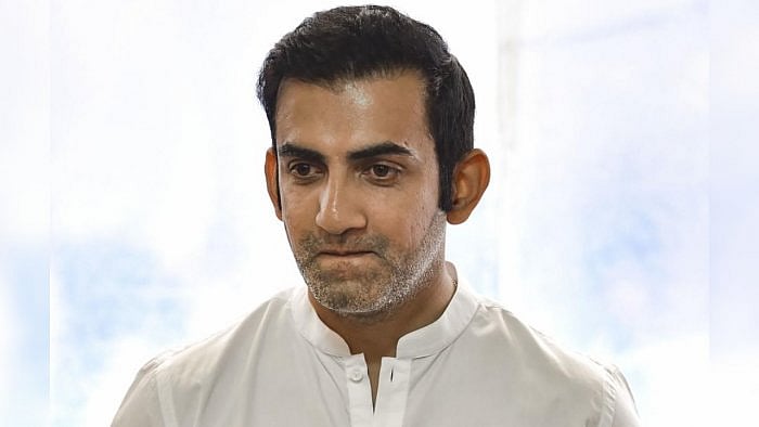 Delhi MP Gautam Gambhir. Credit: PTI Photo