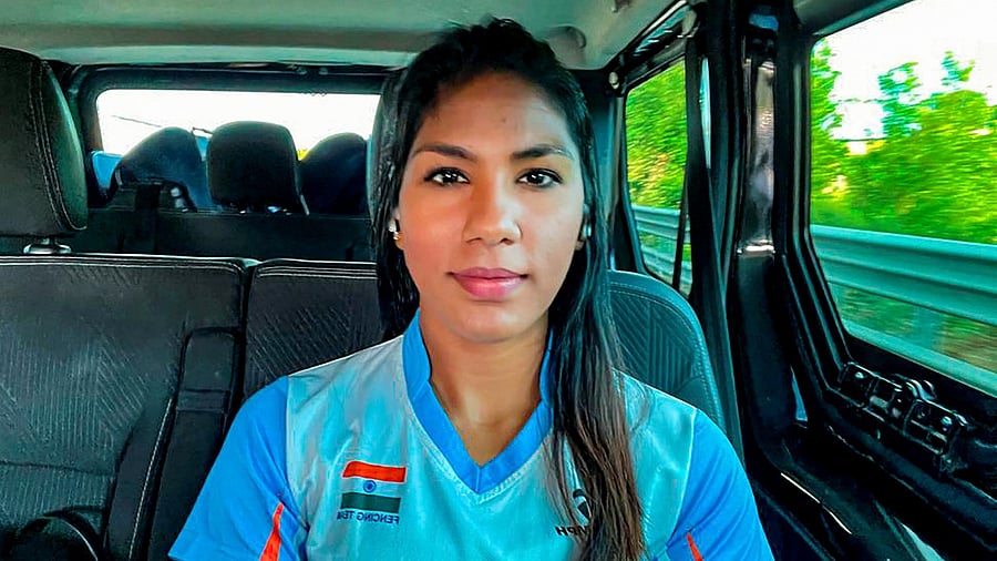 Indian fencer Bhavani Devi made her Olympic debut in the Tokyo Games earlier today. Credit: PTI File Photo
