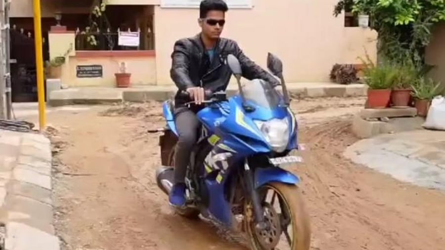 A still from the video. Credit: Social media