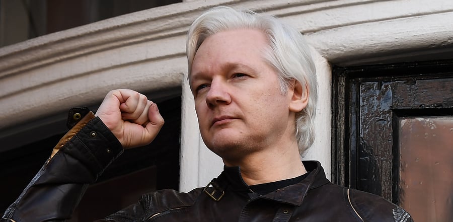 Julian Assange. Credit: AFP Photo