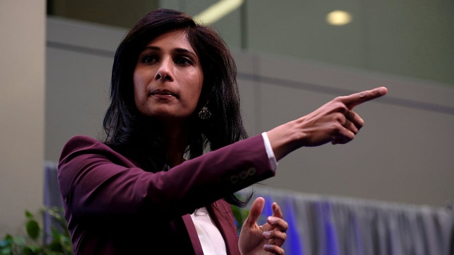 IMF Chief Economist Gita Gopinath. Credit: Reuters Photo