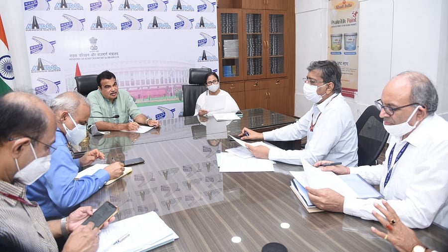 Banerjee is in Delhi to initiate talks with opposition parties to stitch together a united front against the ruling BJP. Credit: Twitter Photo/@OfficeOfNG