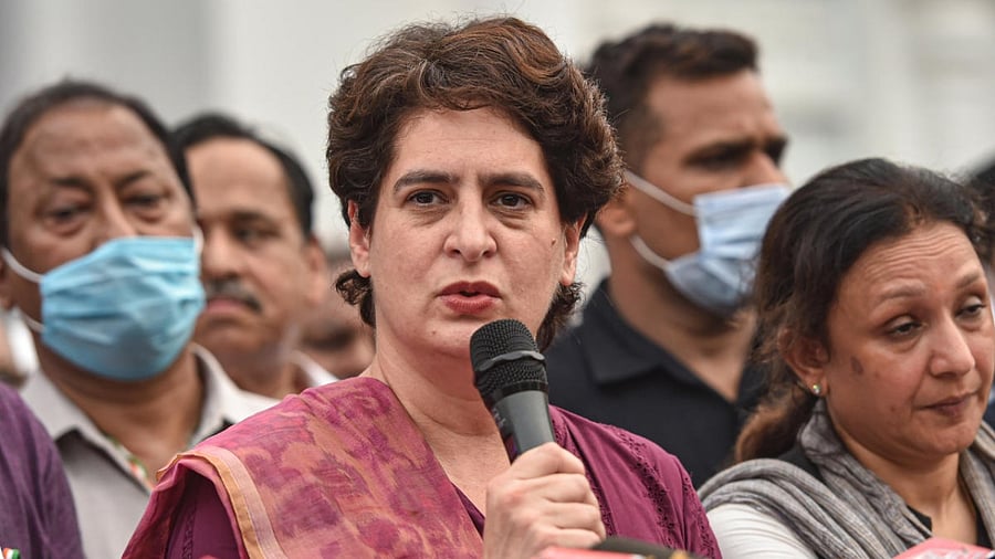 AICC General Secretary Priyanka Gandhi Vadra. Credit: PTI File Photo