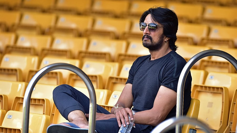 Sandalwood star Sudeep. Credit: DH File Photo