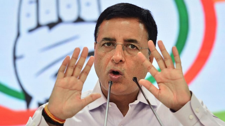 Congress spokesperson Randeep Singh Surjewala. Credit: PTI File Photo