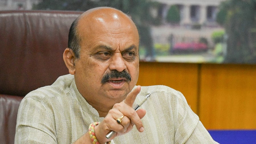 Karnataka CM Basavaraj Bommai. Credit: CMO Karnataka