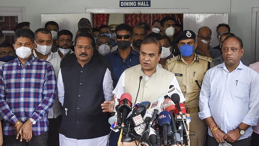 Assam Chief Minister Himanta Biswa Sarma. Credit: PTI Photo