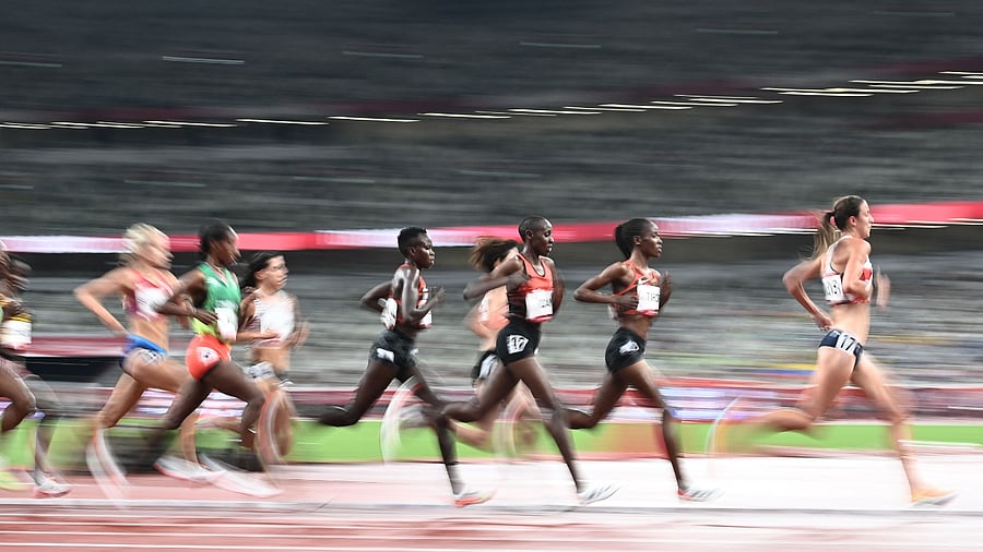 Runners are certainly on track to setting personal, Olympic and possibly even world-record times over the next week. Credit: AFP Photo