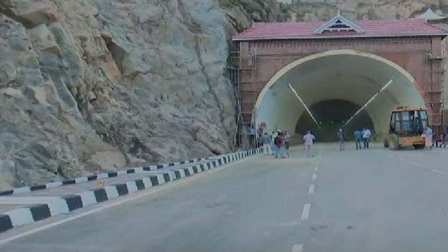 The tunnel between Palakkad and Thrissur on NH 544 will help ease the traffic congestion along the stretch. Credit: Facebook Photo