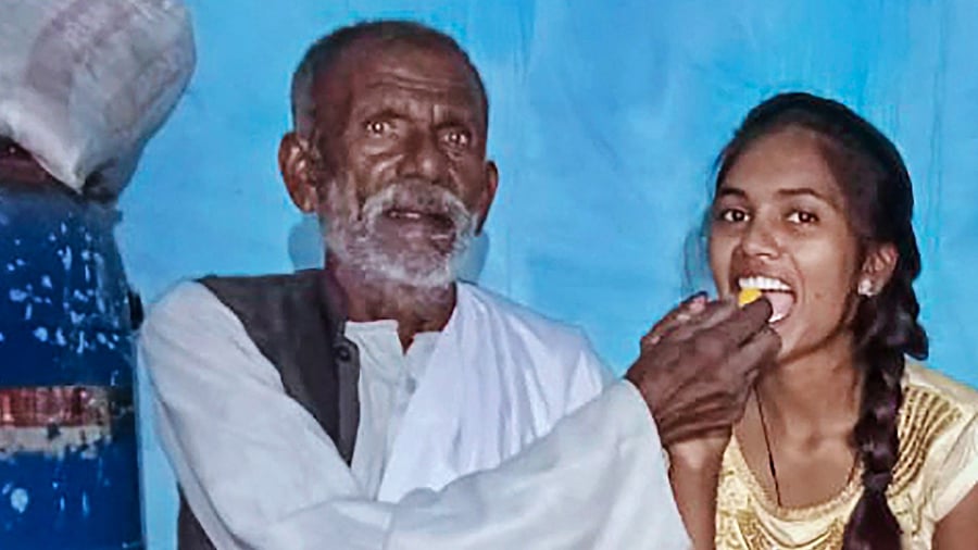 Ansuiya hails from Badera village in Mahoba district of Uttar Pradesh. Credit: PTI Photo