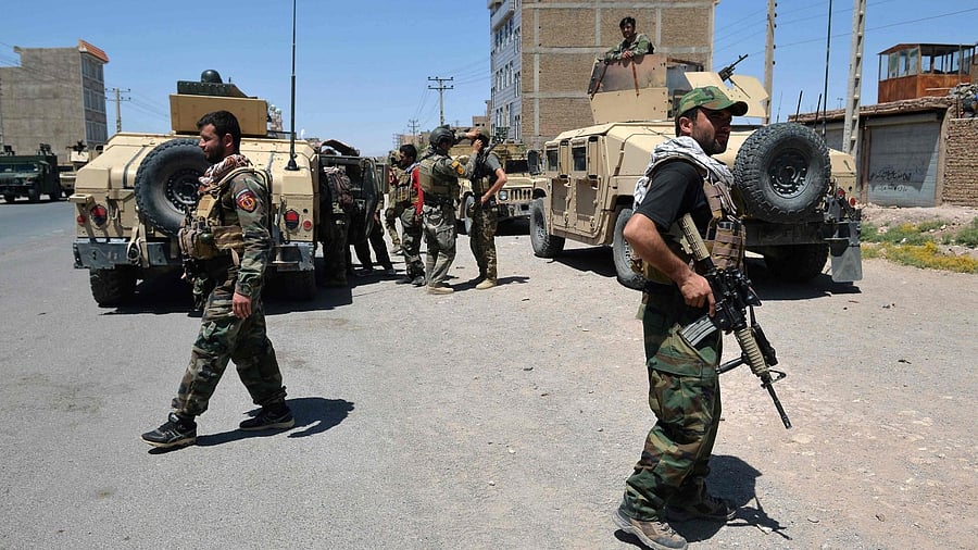 Afghan National Army commando forces. Credit: AFP Photo