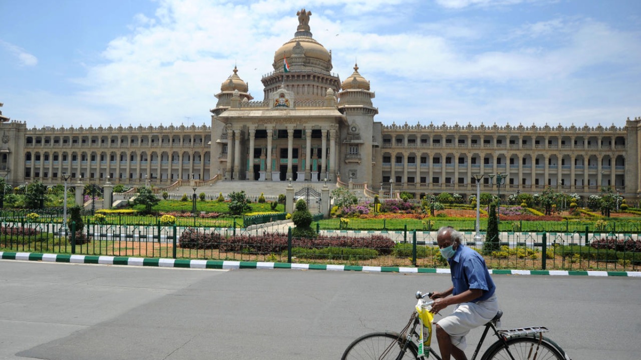 Vidhan Soudha. Credit: DH Photo
