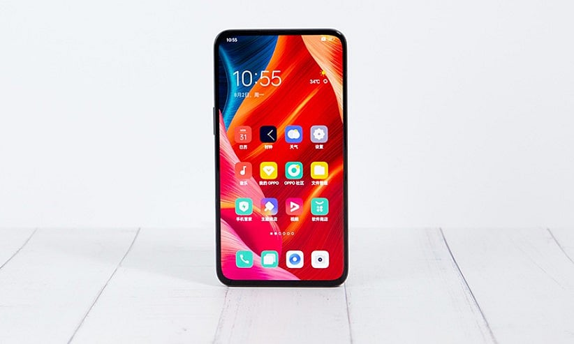 Oppo concept phone with under-screen camera. Credit: Oppo
