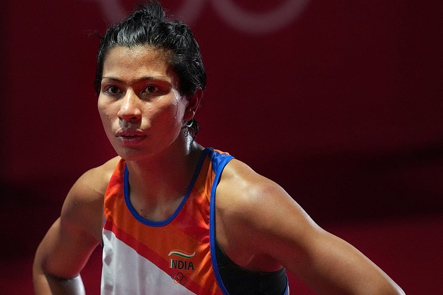 Indian boxer Lovlina Borgohain. Credit: PTI Photo
