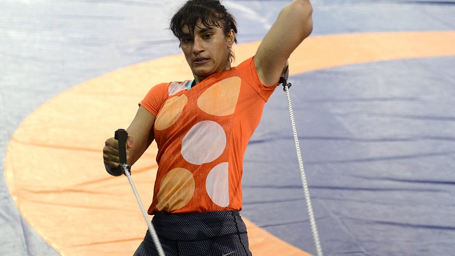 Vinesh Phogat. Credit: AFP File Photo