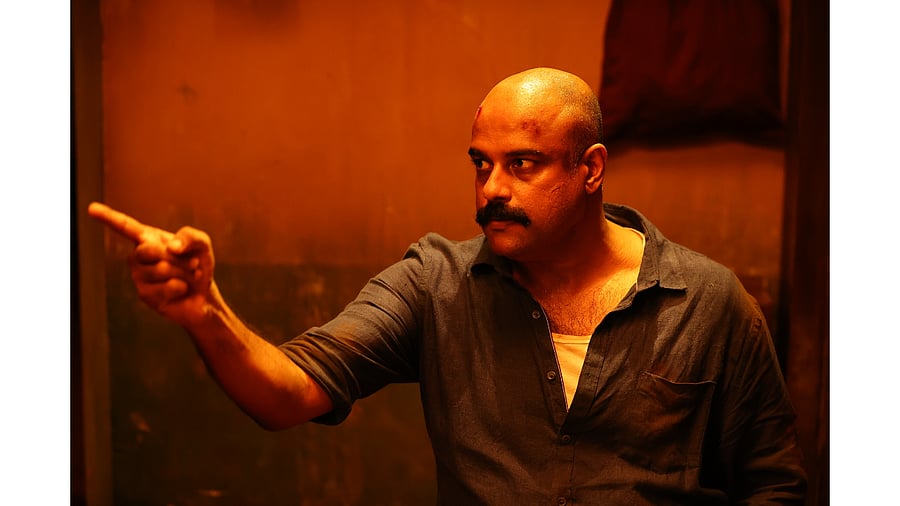 Murali Gopy in a still from 'Kuruthi'. Credit: Amazon Prime Video