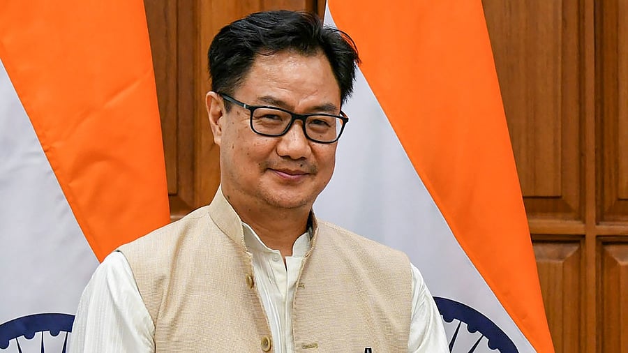 Union Law Minister Kiren Rijiju. Credit: PTI File Photo