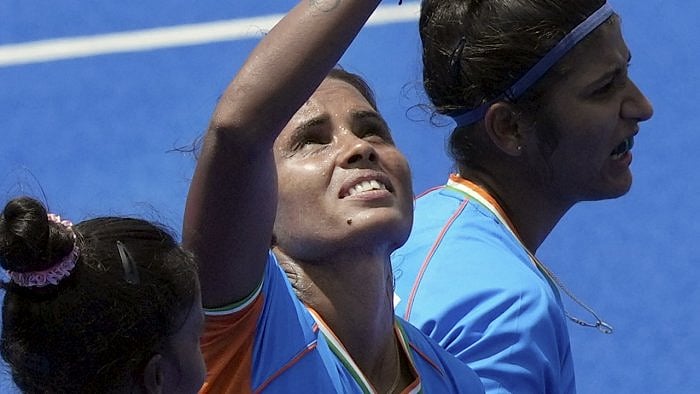 Hockey Player Vandana Katariya. Credit: PTI Photo