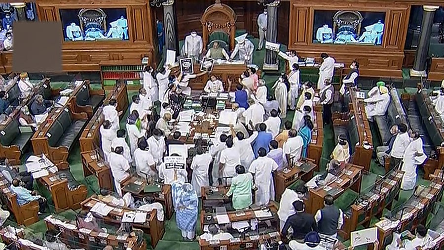 Lok Sabha Monsoon session. Credit: PTI Photo