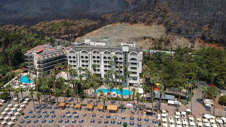 This year's fires have been far more destructive than in previous years. Credit: AFP Photo