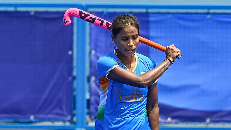  India's Vandana Katariya. Credit: PTI Photo