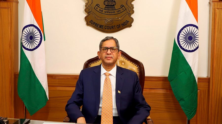 CJI N V Ramana. Credit: PTI Photo