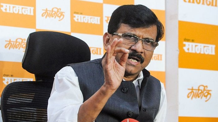 Shiv Sena MP Sanjay Raut. Credit: PTI Photo
