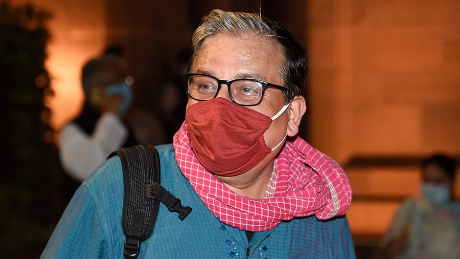 Rashtriya Janata Dal (RJD) MP Manoj Kumar Jha. Credit: PTI Photo