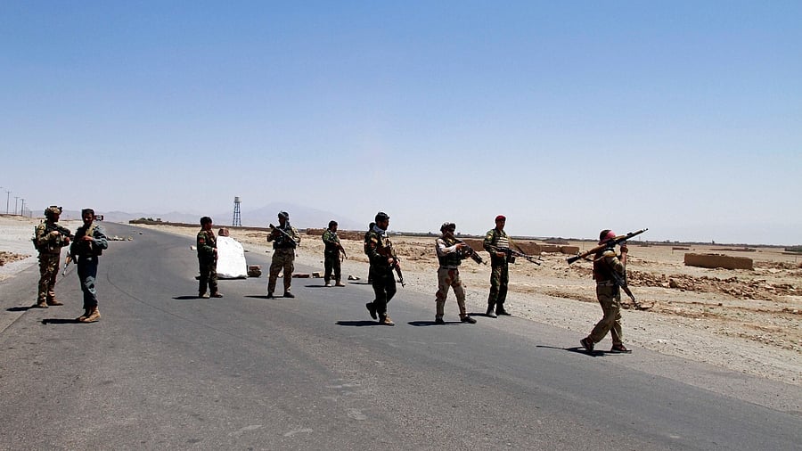 The United States has spent at least $4 billion a year on the Afghan military — $74 billion since the start of the war. Credit: AP Photo