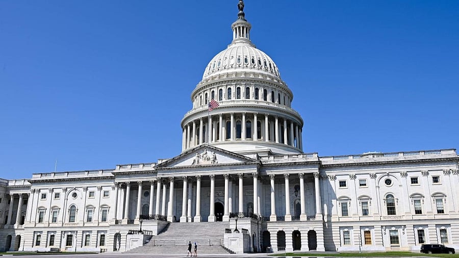 A huge infrastructure bill deemed historic by US President Joe Biden passed a key procedural hurdle the day before, with enough Republican senators joining Democrats to make its final passage in the upper chamber appear nearly certain. Credit: AFP Photo