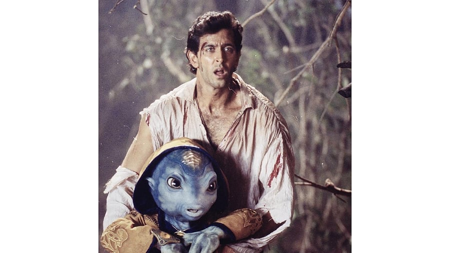 A still from 'Koi Mil Gaya'. Credit: Twitter/@iHrithik